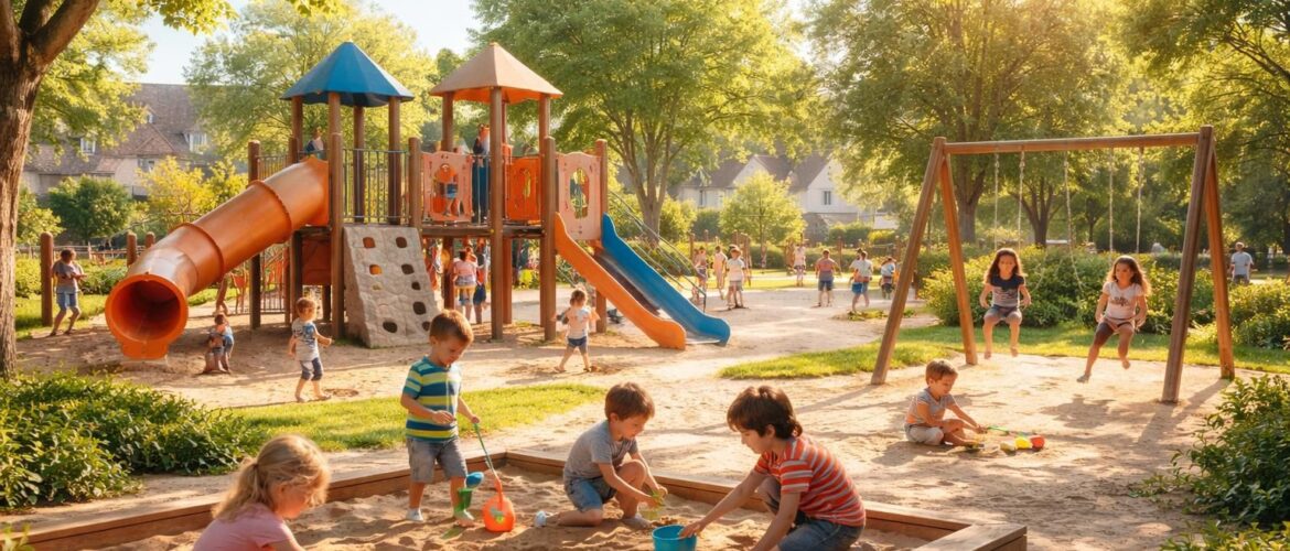 Les bienfaits de la plaine de jeux Mortemart pour le développement des enfants