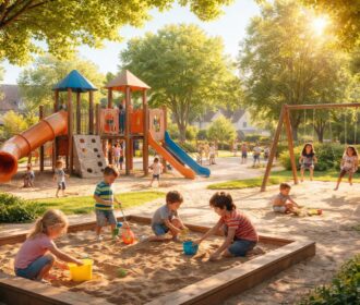 Les bienfaits de la plaine de jeux Mortemart pour le développement des enfants