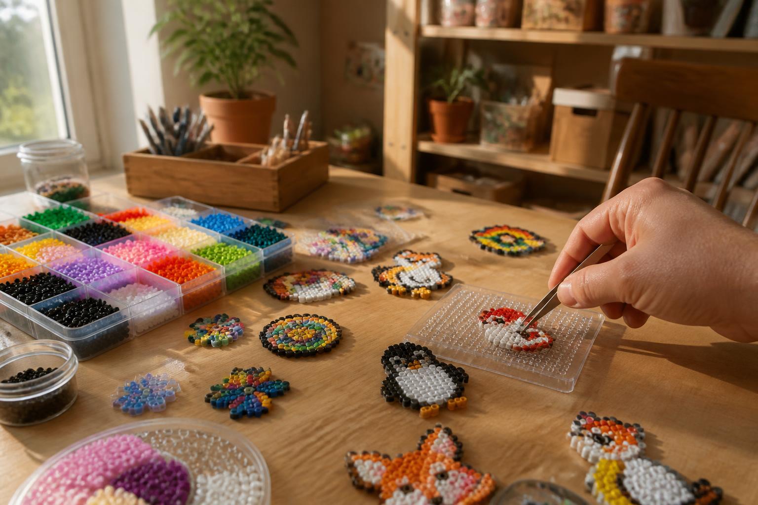 découvrez les meilleures idées de projets créatifs à réaliser lors d'un atelier de perles à repasser, parfaits pour tous les âges et niveaux de compétence.