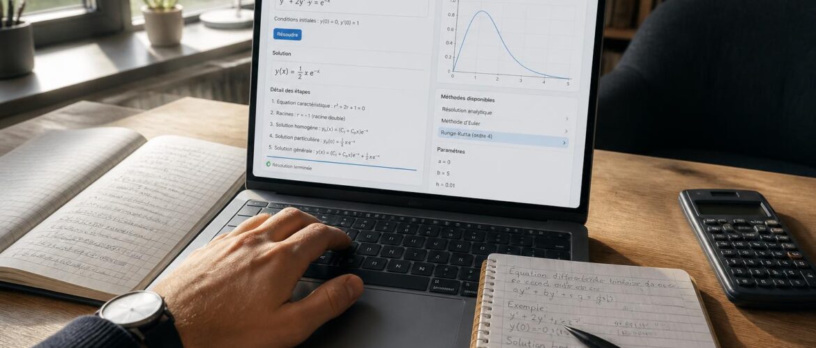 Les outils numériques pour résoudre efficacement les équations différentielles