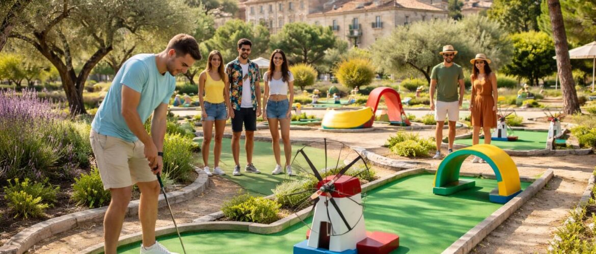 Organisez une compétition de mini golf à Aix en Provence avec vos amis