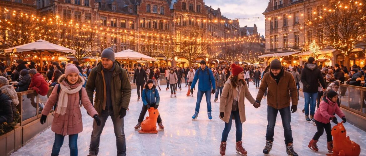 Patinoire à Lille : où glisser et passer un bon moment