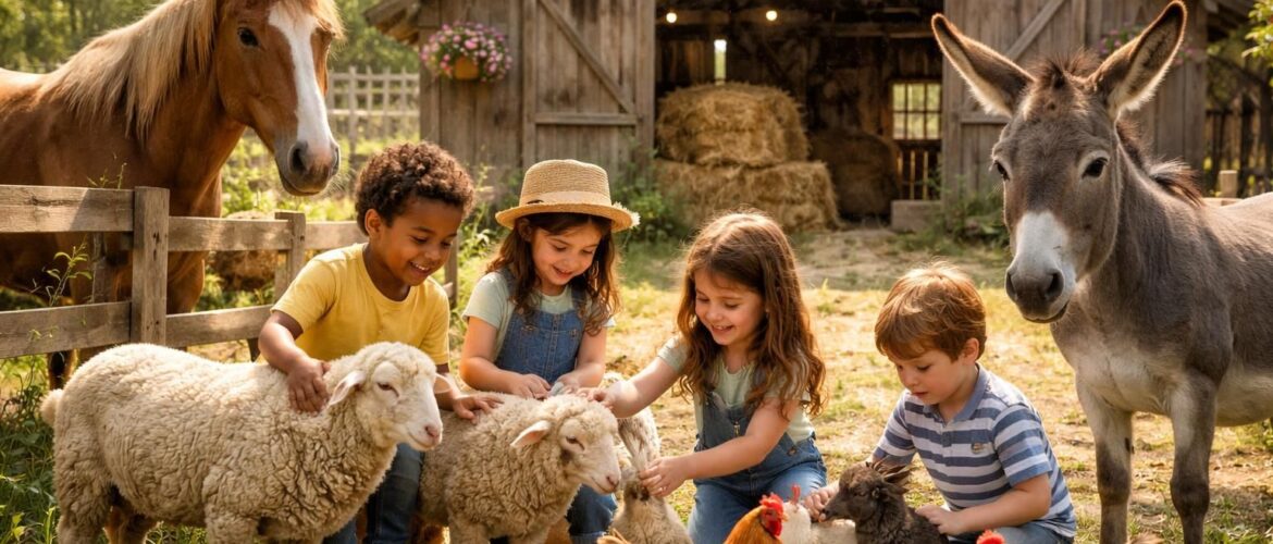 Rencontrer les animaux de la ferme pédagogique à Ezanville : une aventure inoubliable