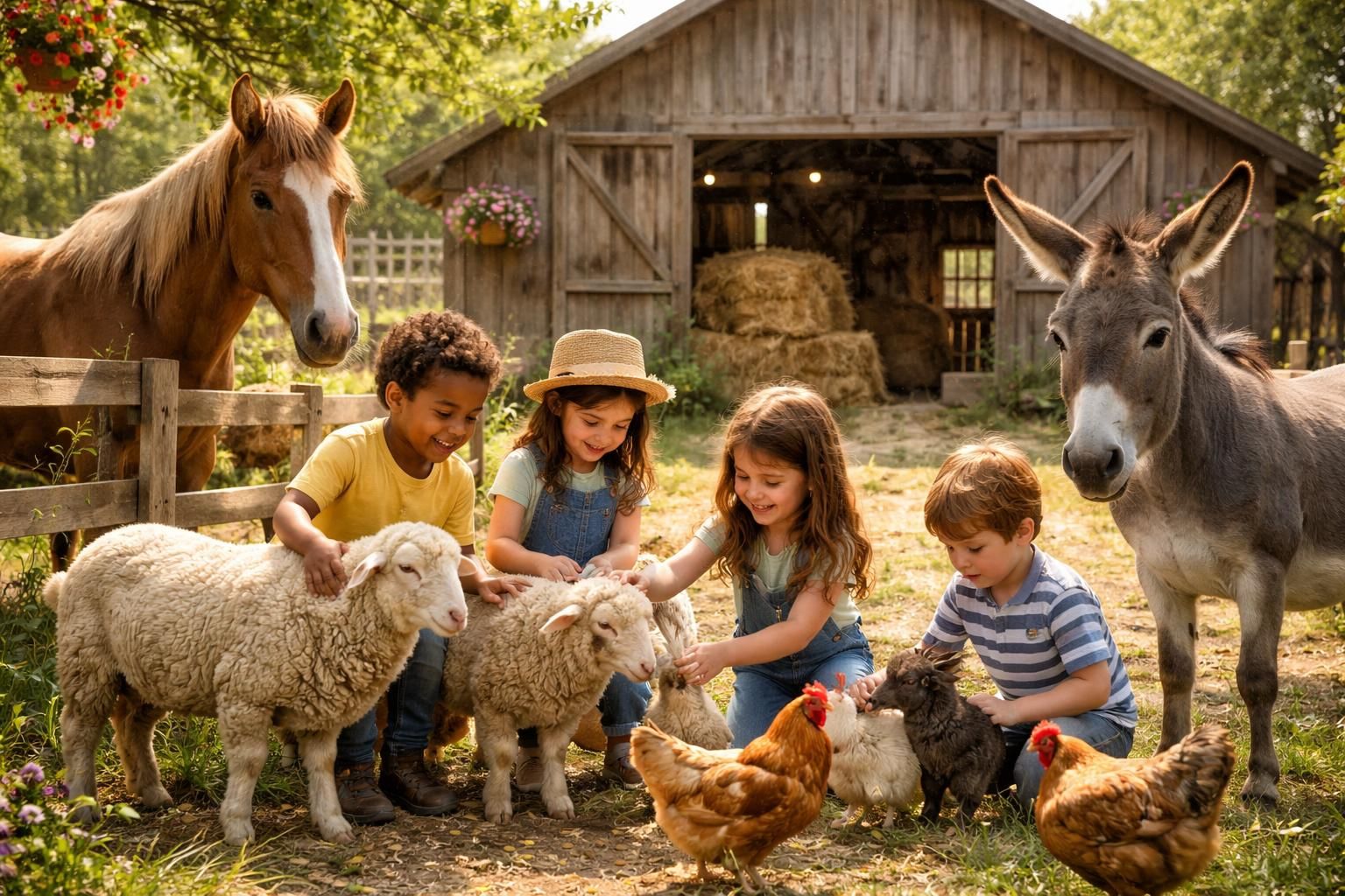 découvrez la ferme pédagogique d'ezanville et vivez une aventure inoubliable en rencontrant ses animaux. activités ludiques et éducatives pour petits et grands.