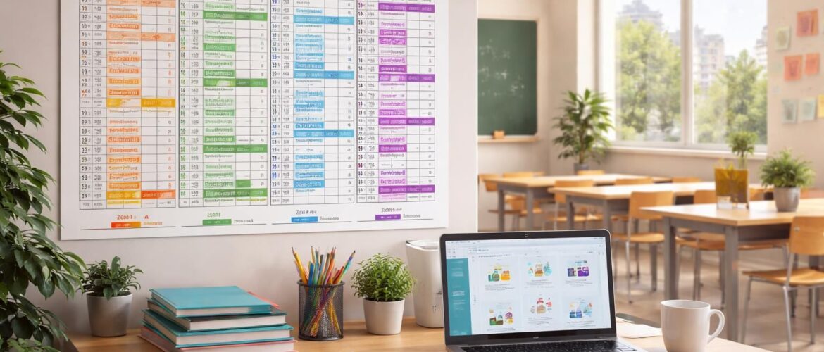 Tout savoir sur le calendrier scolaire de l&rsquo;éducation nationale