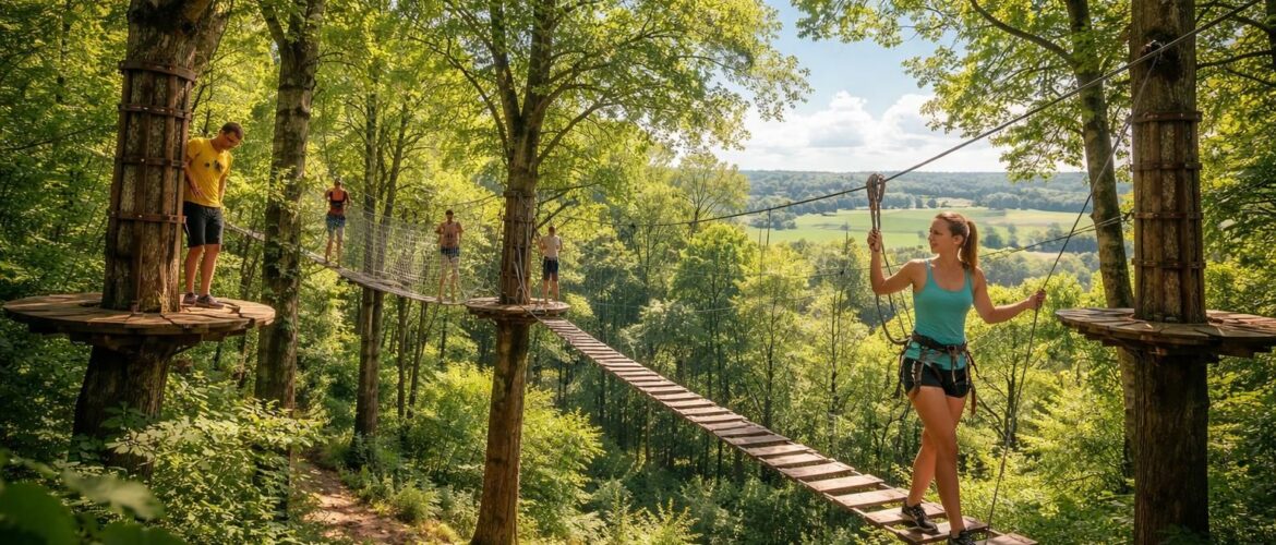 Accrobranche à Vitré : un rendez-vous incontournable pour les amoureux de la nature