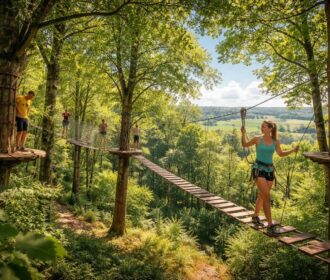 Accrobranche à Vitré : un rendez-vous incontournable pour les amoureux de la nature