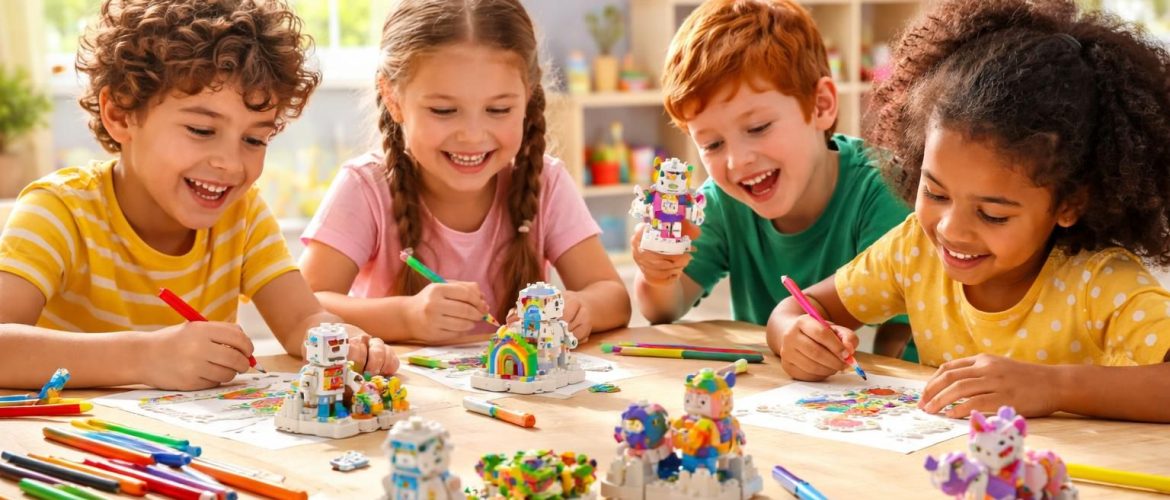 Comment les Lego à colorier peuvent apporter de la couleur à la vie de vos enfants
