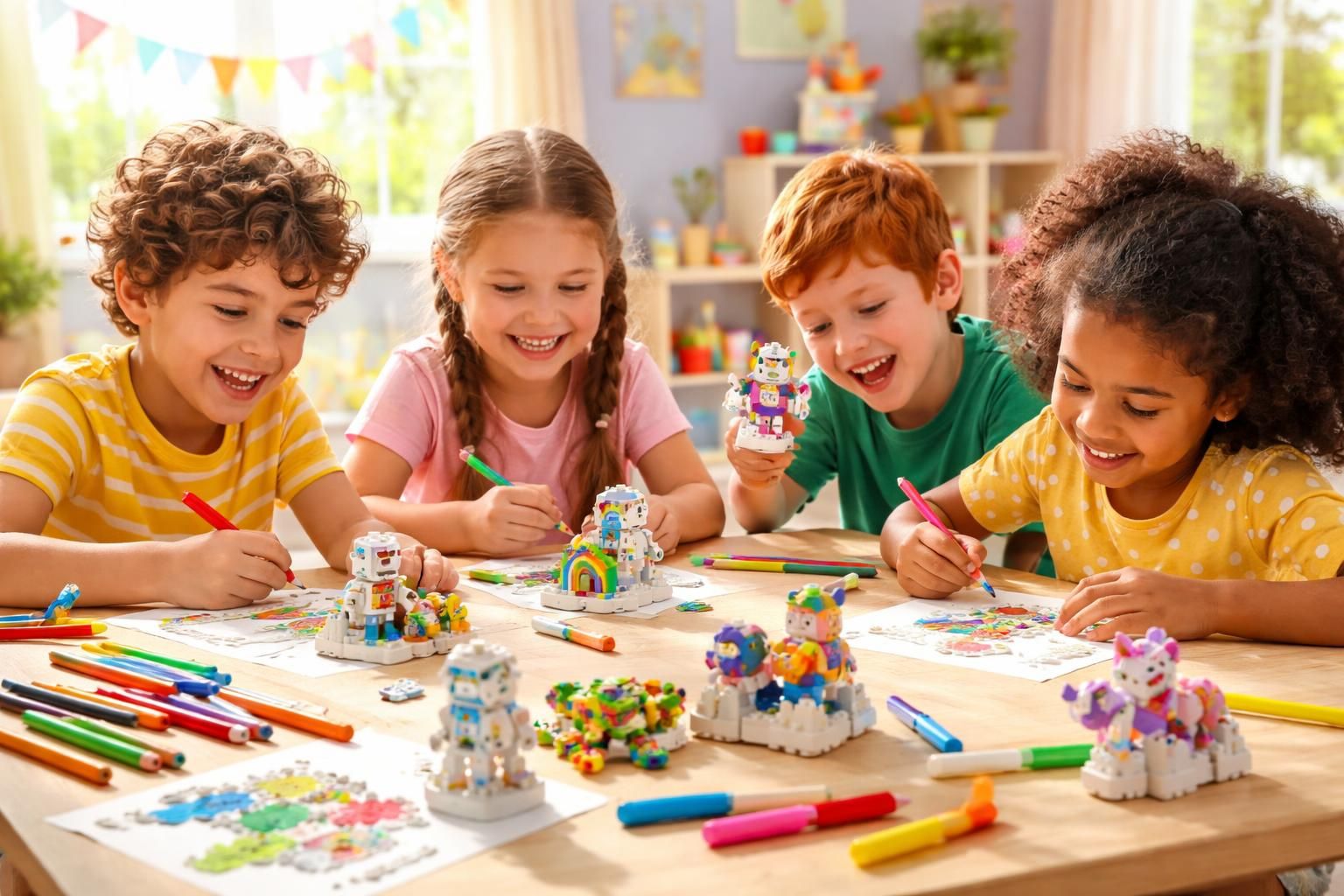 découvrez comment les lego à colorier stimulent la créativité et apportent une touche colorée et ludique à la vie de vos enfants.