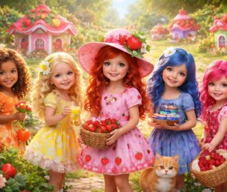 Découvrez les personnages de Charlotte aux fraises et leur univers coloré