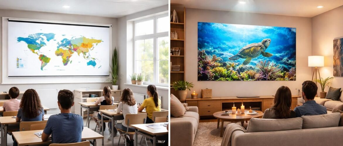 Epson : quelle luminosité pour salle de classe ou salon