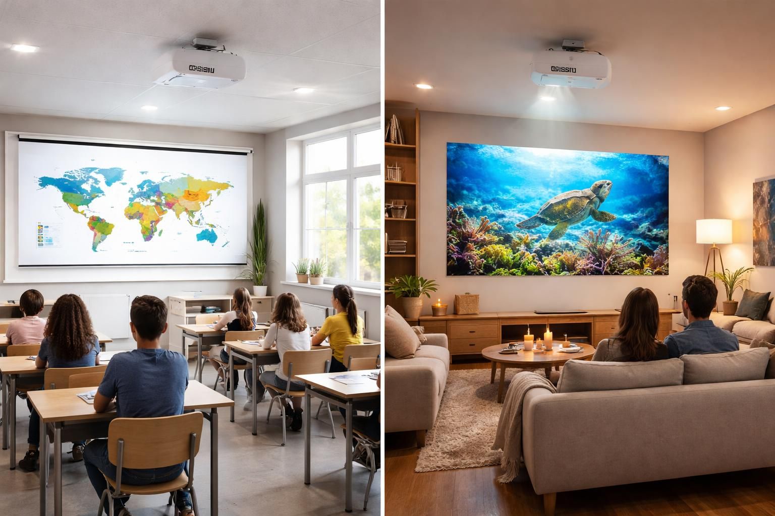 découvrez quelle luminosité choisir pour un vidéoprojecteur epson adapté à une salle de classe ou un salon afin d'assurer une image claire et confortable.