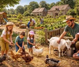 Les activités incontournables à la ferme pédagogique à Dieppe