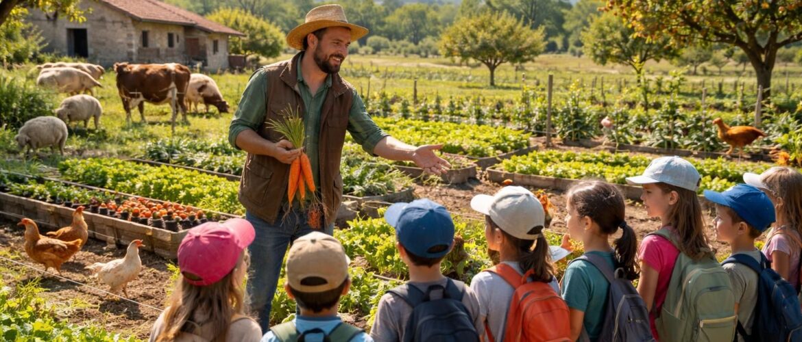L&rsquo;importance des fermes pédagogiques à Villefranche sur Saône pour la sensibilisation à l&rsquo;agriculture