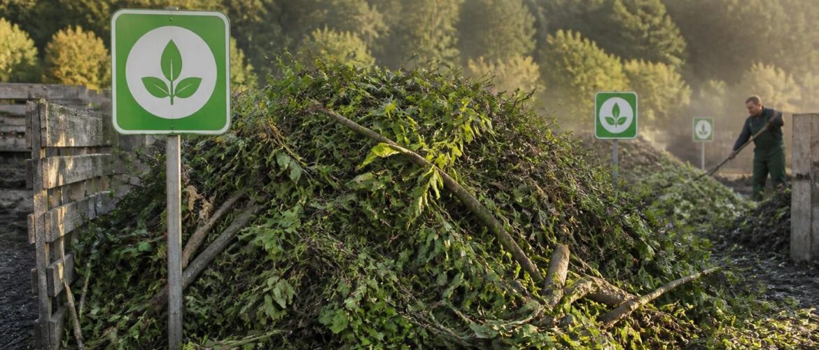 Stockage déchets verts : réglementation et impacts sur l&rsquo;environnement