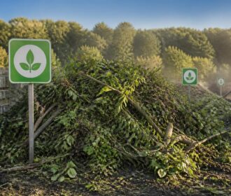 Stockage déchets verts : réglementation et impacts sur l&rsquo;environnement