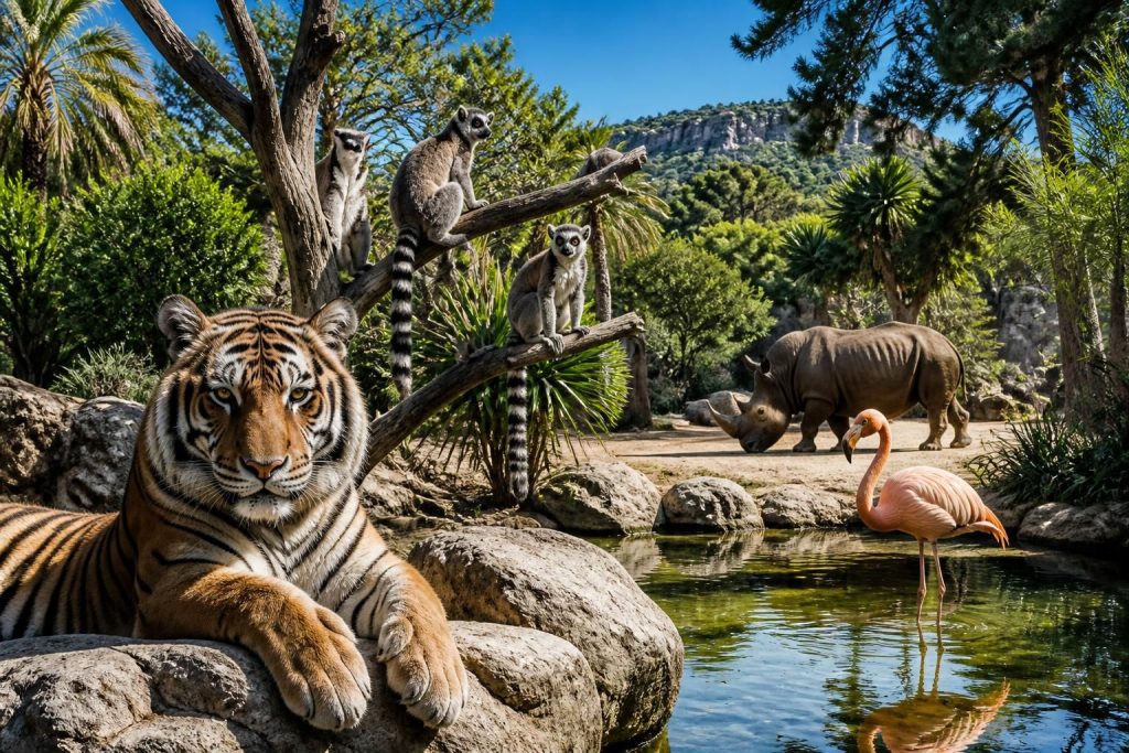 découvrez les animaux fascinants que vous pourrez observer lors de votre visite au zoo du mont faron, un lieu unique pour toute la famille.